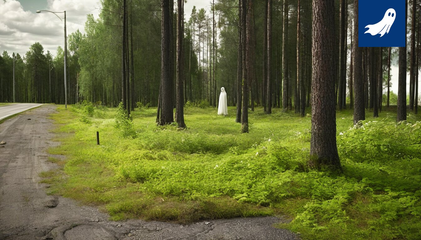 Pyhän Olavin kirkko Tampereella on muutettu elokuvasaareksi, ja taustalla näkyy elokuvatuotannon lavasteita.