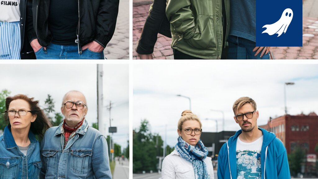 Frenckellin kellot Tampereen keskustassa soittamassa Eppu Normaalin musiikkia talouden tilan mukaisesti.