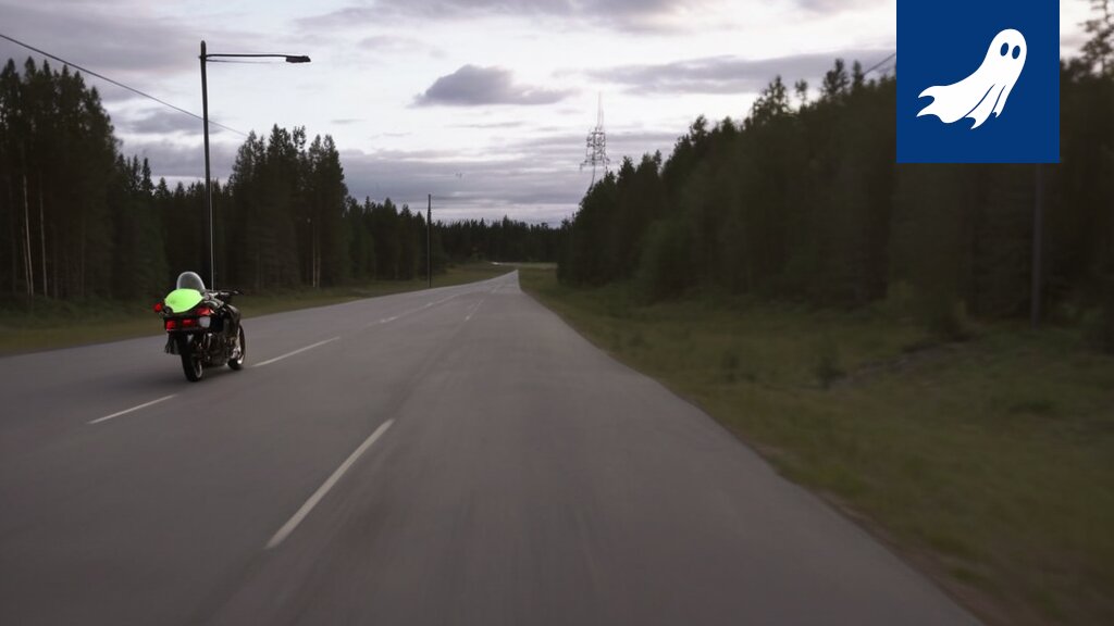 Satiirinen uutiskuva mönkijästä ja Robocopista, viitaten absurdiin oikeustapaukseen.