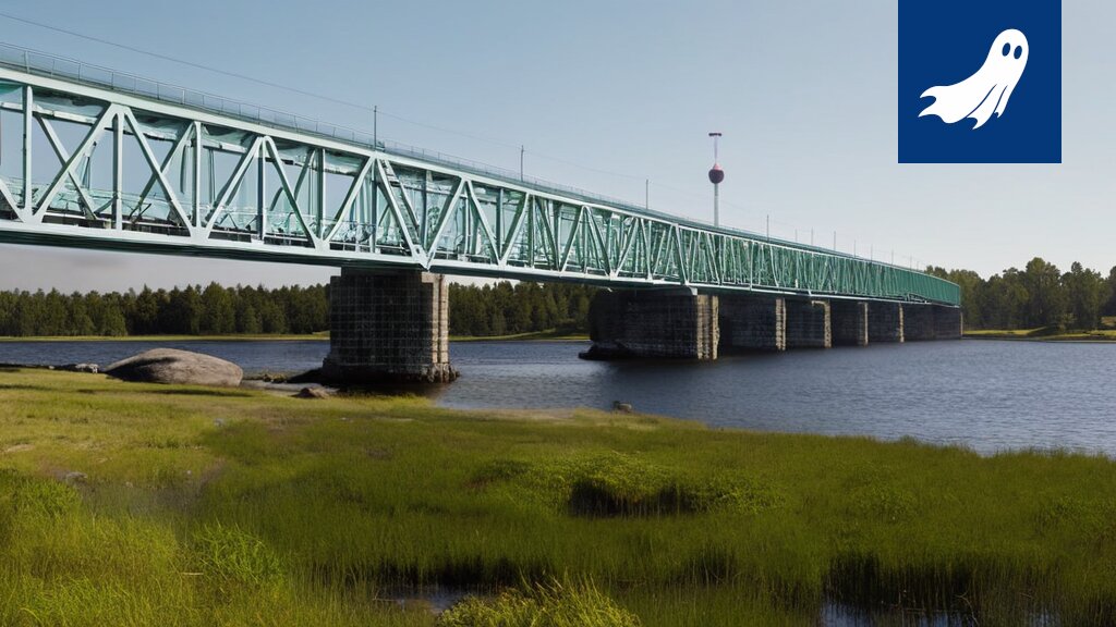 Satiirinen kuva VR:n junasta matkalla Haaparantaan, jossa matkustajat osallistuvat pakolliseen kulutuskoulutukseen.