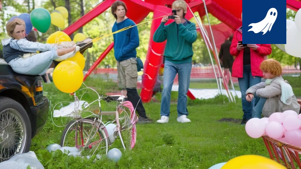 Hiedanrannan festivaalin yleisöä kuvastava kuva, jossa vihjataan datan keräämiseen ja algoritmien vaikutukseen tapahtumaan.