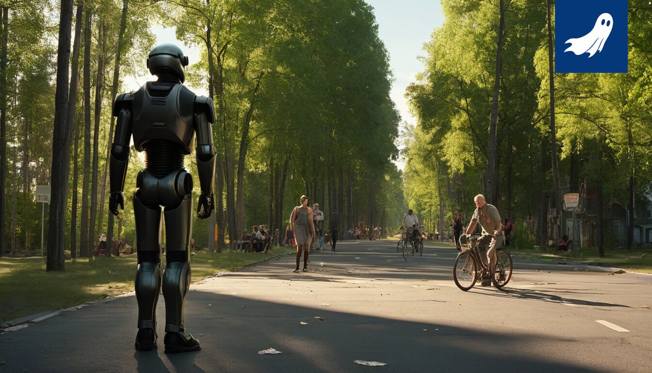 Robocop valvoo Tampereen auringonpimennyksen aikaista kaaosta, jossa astaloilla epäillään olevan salaperäinen rooli.