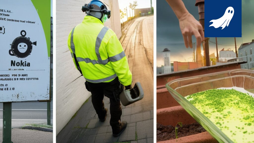 Satiirinen kuva Tampereen kaupungin säästötoimista, jossa tekoäly optimoi kaiken ihmisarvon kustannuksella.