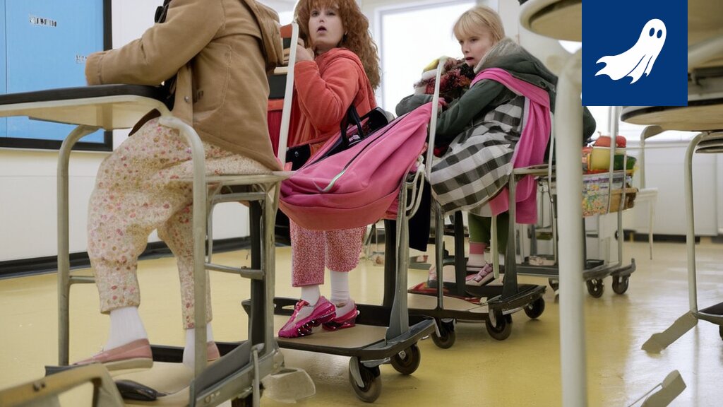 Satiirinen uutiskuva, joka viittaa koulujen kaupallistumiseen ja asunnon hintojen nousuun Tampereella.