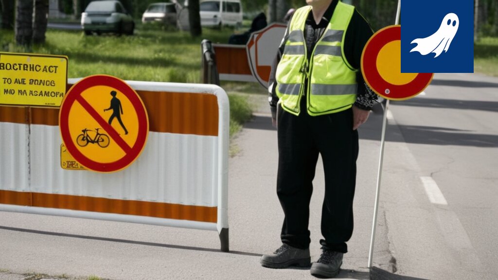 Laukonsilta Tampereella ruuhkautuneena, kuvitteellinen uutisraportti siltamaksusta kryptovaluutassa.