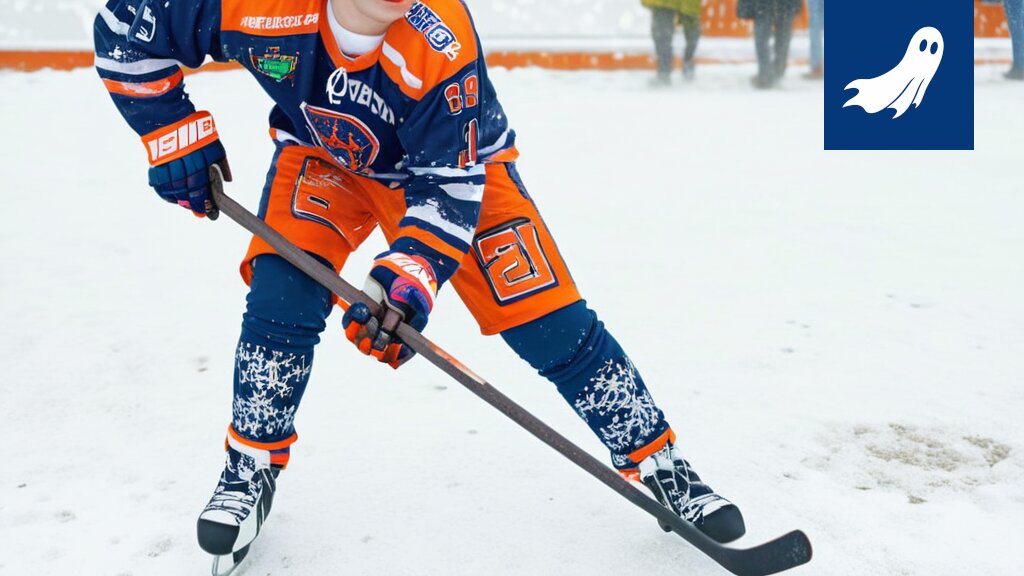 Oliver Suvanto poseeraa Tapparan pelipaidassa, taustalla Ylöjärven vinttikoiria.