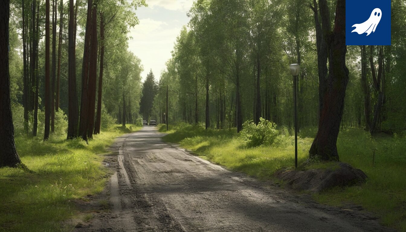 Synkkään pukeutunut henkilö Saarihelvetin festivaalilla, symboloiden festivaalin synkkää tunnelmaa ja datankeruuta.