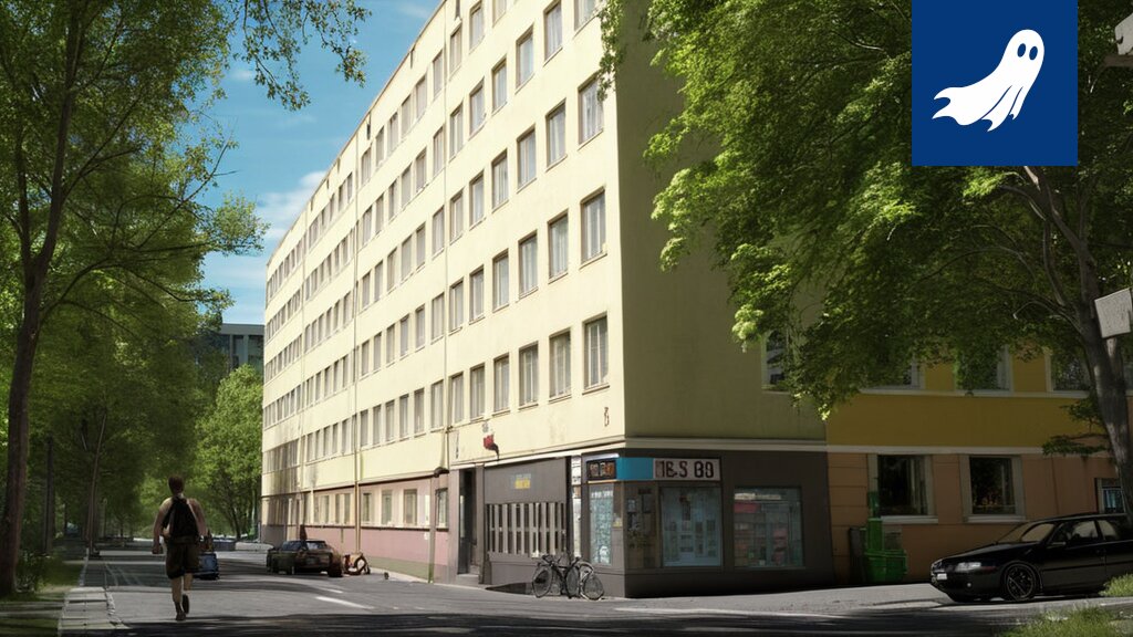 Tampereen kerrostalo, jonka julkisivu on digitalisoitu ja valmis myyntiin avaruusolioille.