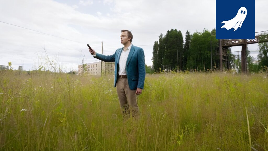 Pirkkalan uimahalliprojektin satiirinen esitys, jossa korostetaan siirtymistä fyysisestä rakentamisesta digitaaliseen metaversumiin.