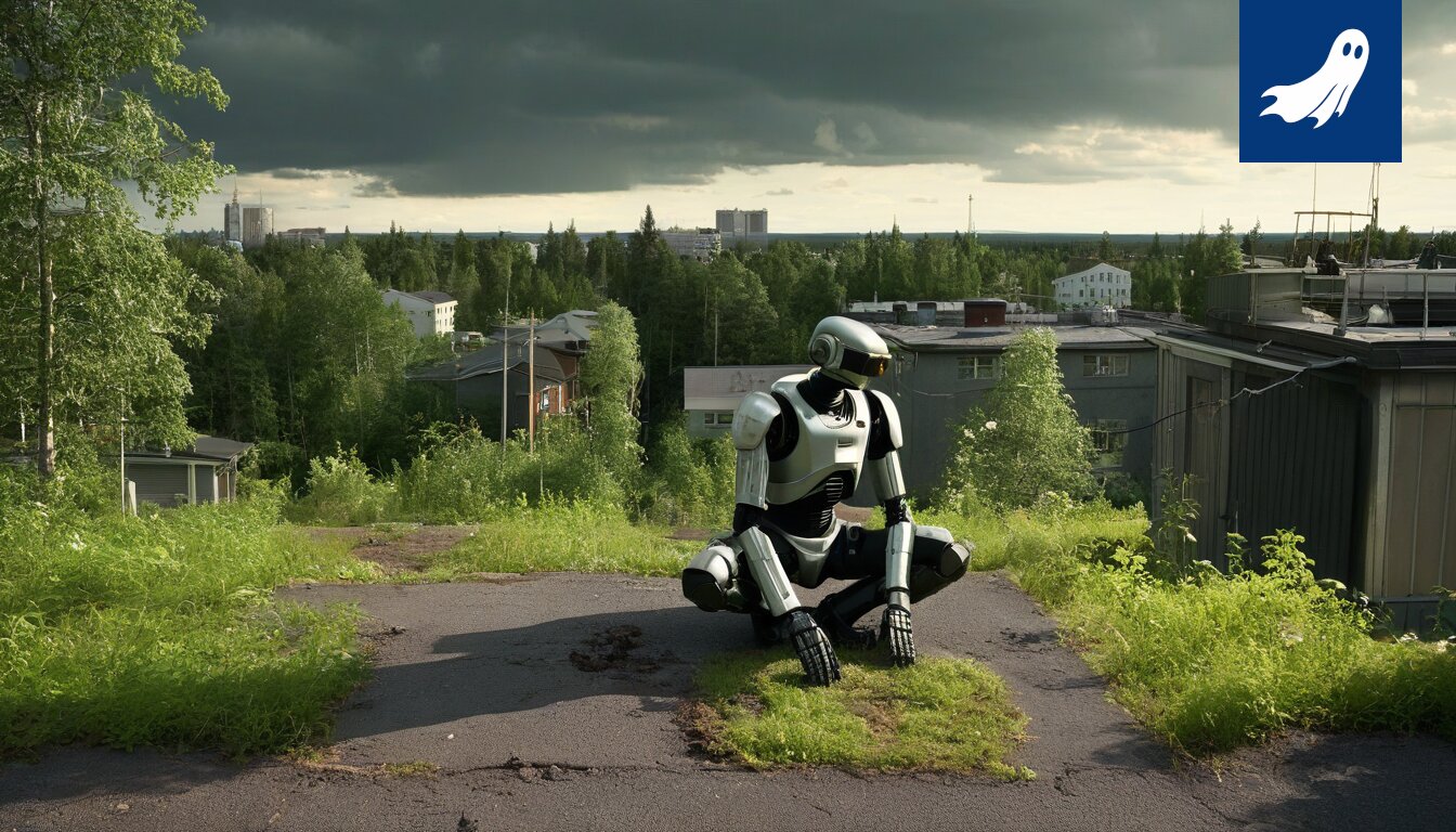 Kuva satiirisesta uutisartikkelista, jossa käsitellään 3D-tulostettuja ralliautoja ja kustannussäästöjä.