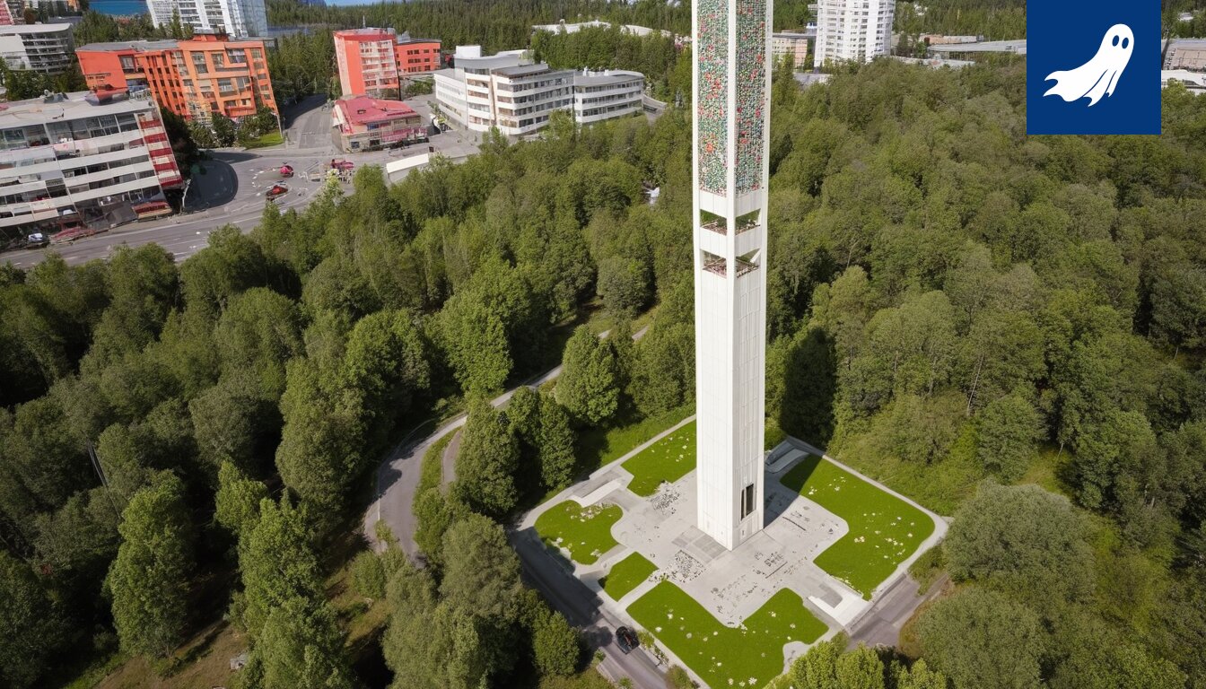 Sarjakuvamainen kuva Ylen ja Seiskan logoista yhdistettynä, symboloiden uutisalgoritmien yhteistyötä.