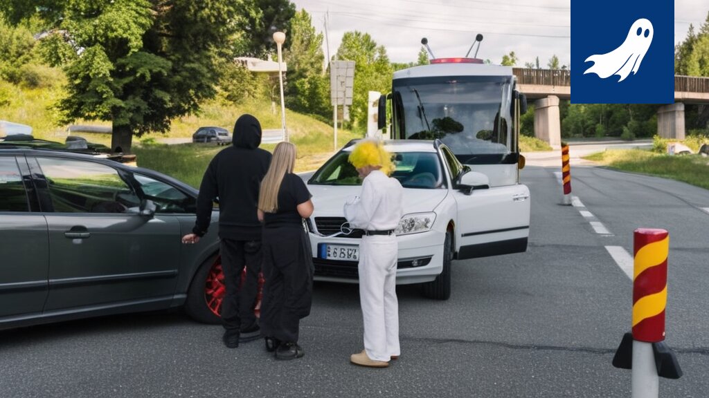 Itseohjautuvat autot järjestävät ruuhka-aikoina esteettistä "liikennebalettia" Tesoman kaduilla.