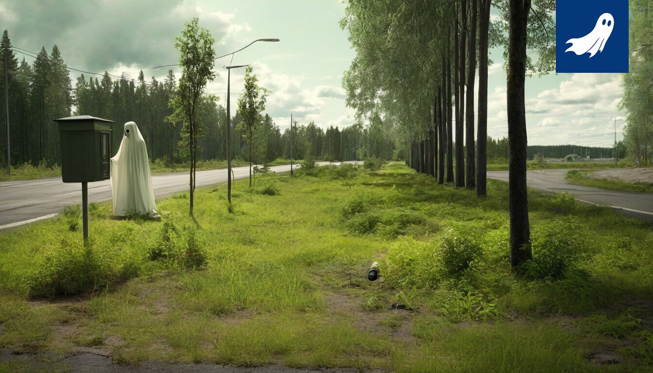 Sarjakuvamainen kuva tekoälystä, joka säveltää räppiä tai analysoi Tampereen karttaa.
