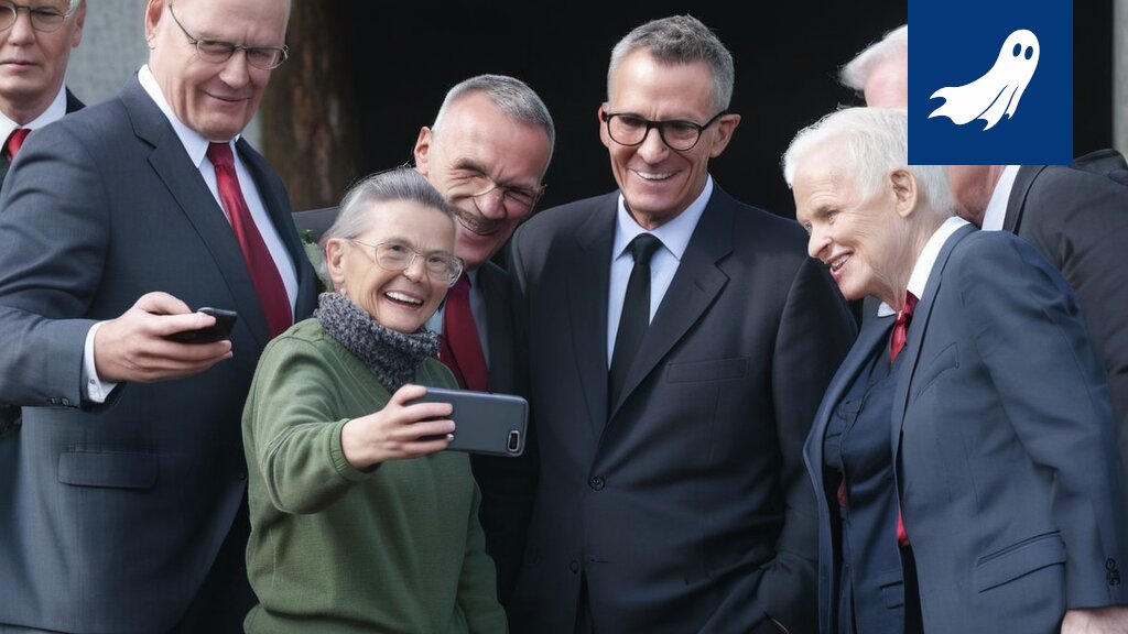 Pääministerit osallistuvat humoristiseen smörgåsbord-taisteluun reality-tv-sarjassa.