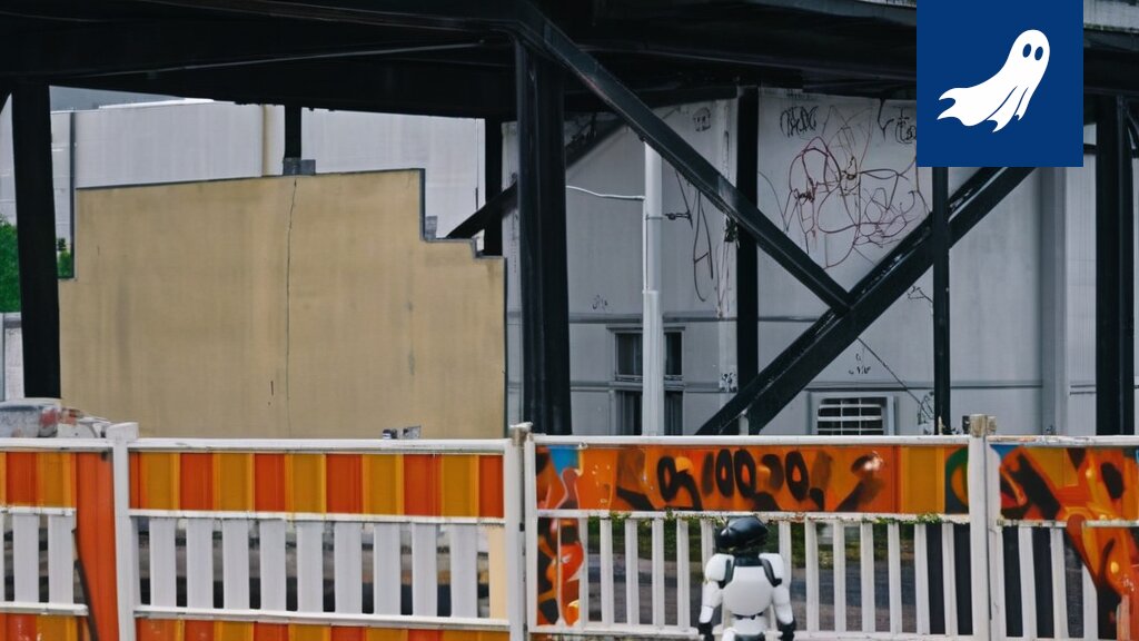 Pispalan silta Tampereella, koristeltuna graffiteilla, symboloi pääoman ja luovuuden kohtaamista satiirisessa uutisartikkelissa.