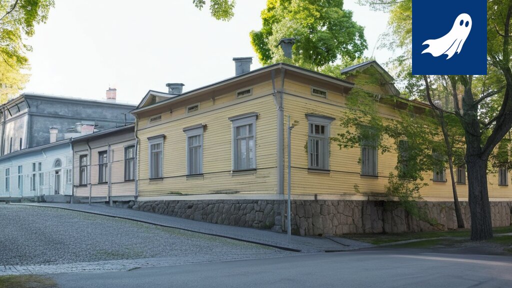 Ihmiset nauttivat piknikistä Amurin museokorttelissa, taustalla harmonikkamuusikko.