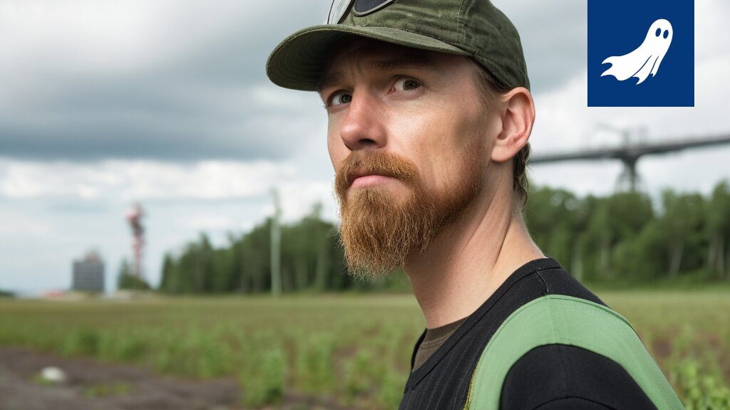 Kuva uivista porkkanoista vedenalaisella pellolla Pirkanmaalla, satiirinen esitys akvaarioviljelystä.