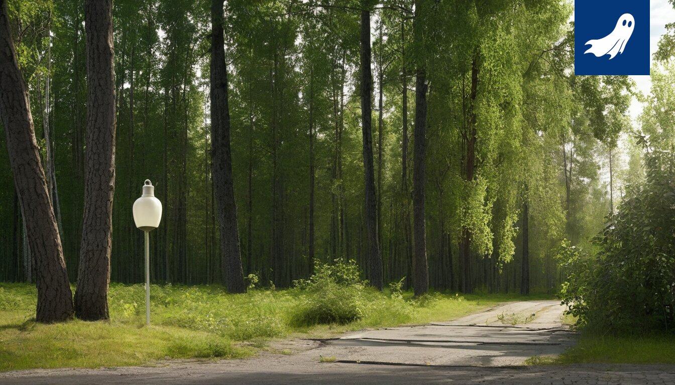 Sarjakuvamainen kuva Tampereen Nauhatehtaanraitista, jossa autot ajavat mainosten peitossa.