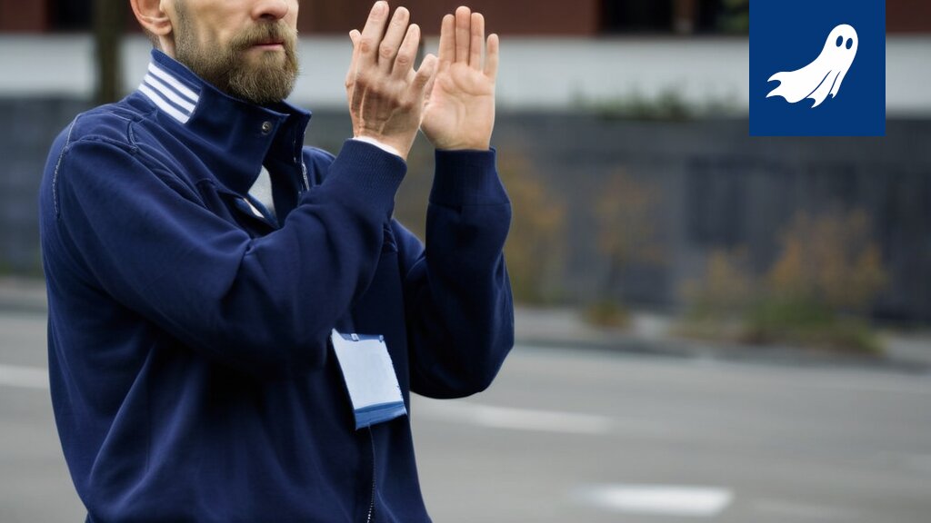 Kuva Djurgårdenin harjoituskeskuksesta, jossa näkyy ristin muotoinen datavirhe visualisoituna.