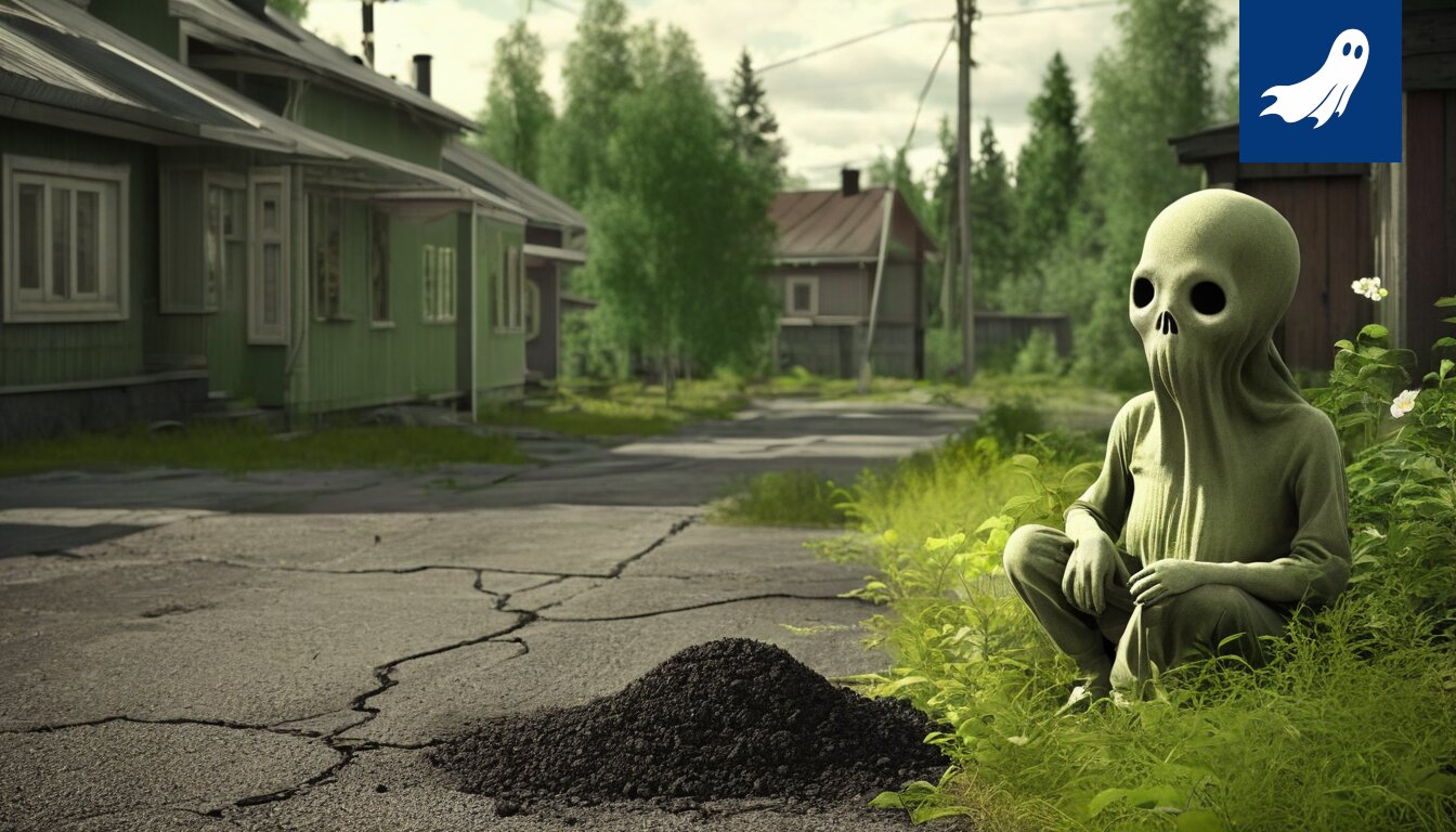 Satiirinen uutiskuva auringonpimennyksestä, jossa vihjataan sen vaikutuksiin tulevaan joulupäivään.