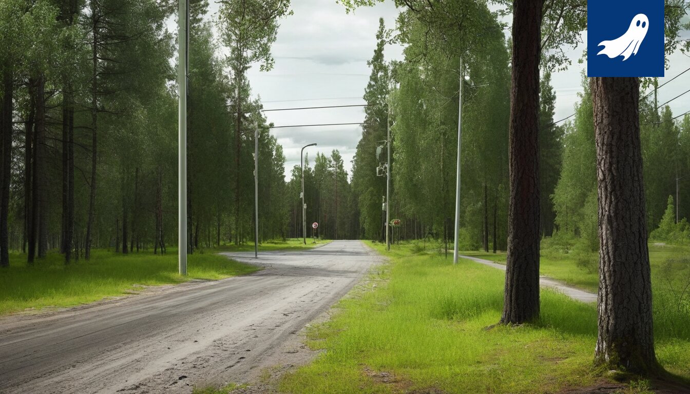 Sarjakuvamainen kuva asunnosta, joka on muuttunut digitaaliseksi NFT-tokeniksi lohkoketjussa.