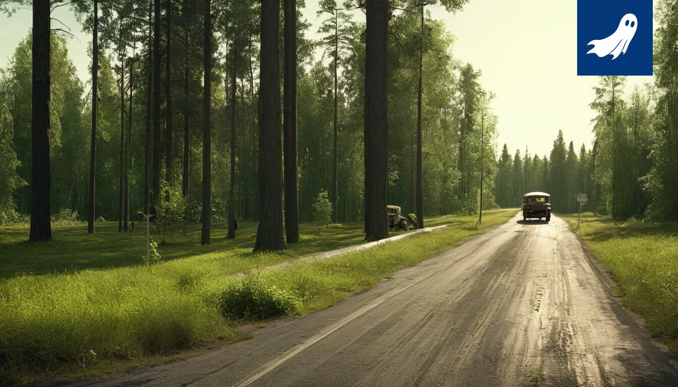Hohtavan punaisia sieniä Ruoveden metsässä, mahdollisesti tekoälyn luomia kopioita.