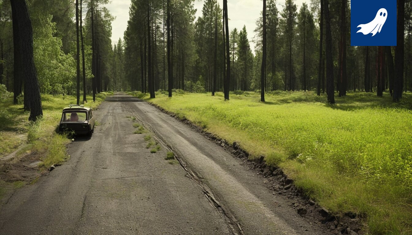 Santalahden tapahtumapuiston satiirinen uutiskuva, jossa vihjataan alueen muuttumisesta maksulliseksi huvipuistoksi.