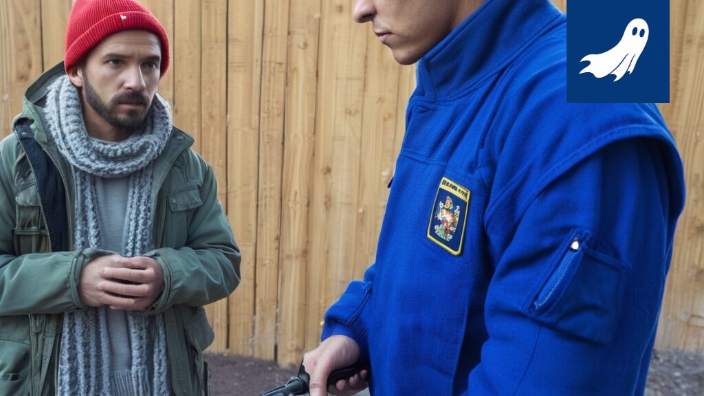 Pekka Tiainen hymyilee salaperäisesti algoritmien ja sosiaalisen median kuvakkeiden ympäröimänä, viitaten uudenlaiseen pelastusoperaatioon.
