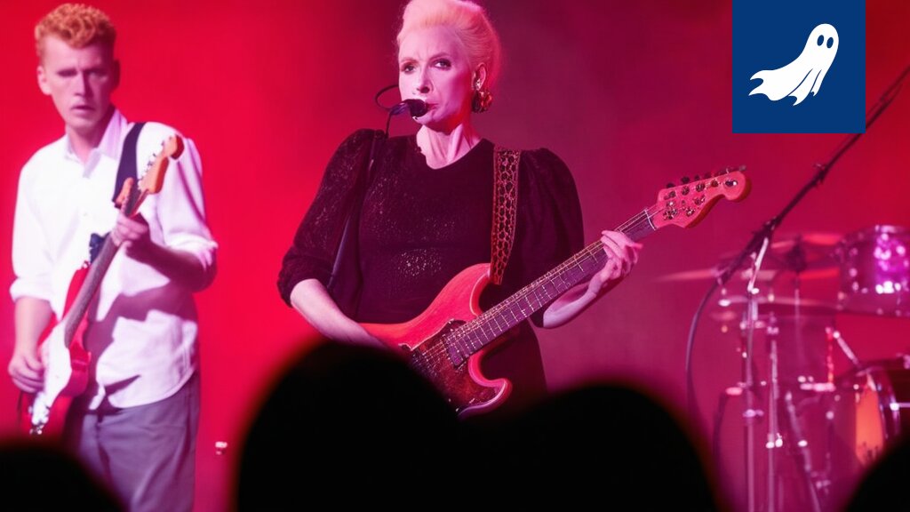 Nuori muusikko esiintymässä Tampereen Tavara-aseman pihalla musiikkikilpailussa.