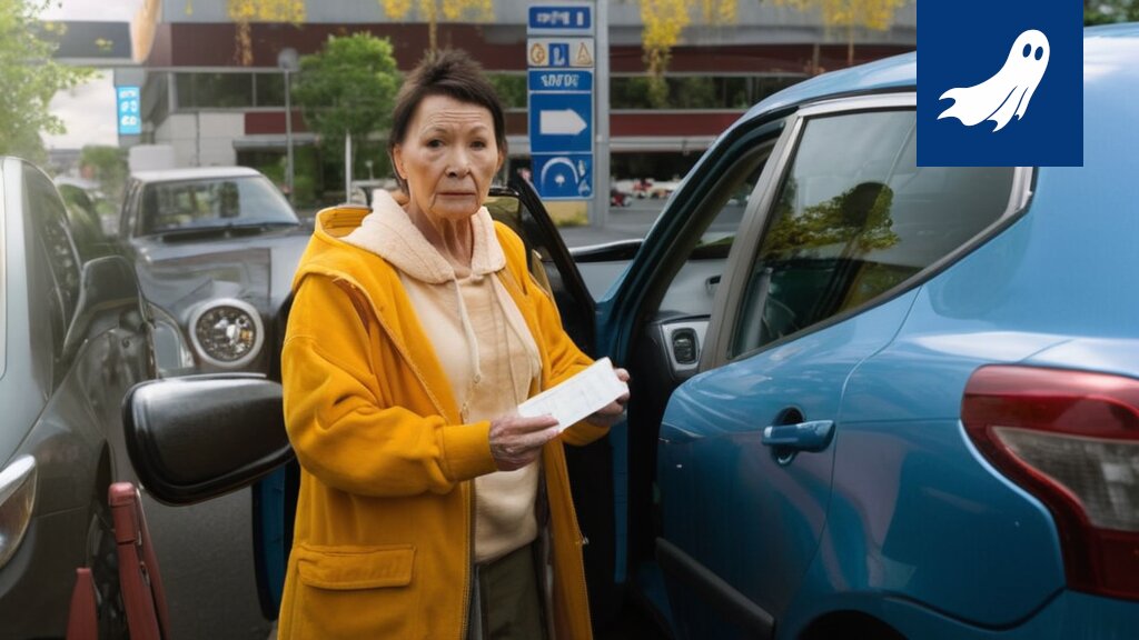 Kuva aseistetuista parkkiboteista Hatanpään parkkipaikalla, symboloiden teknologian ja tehokkuuden ylilyöntejä.