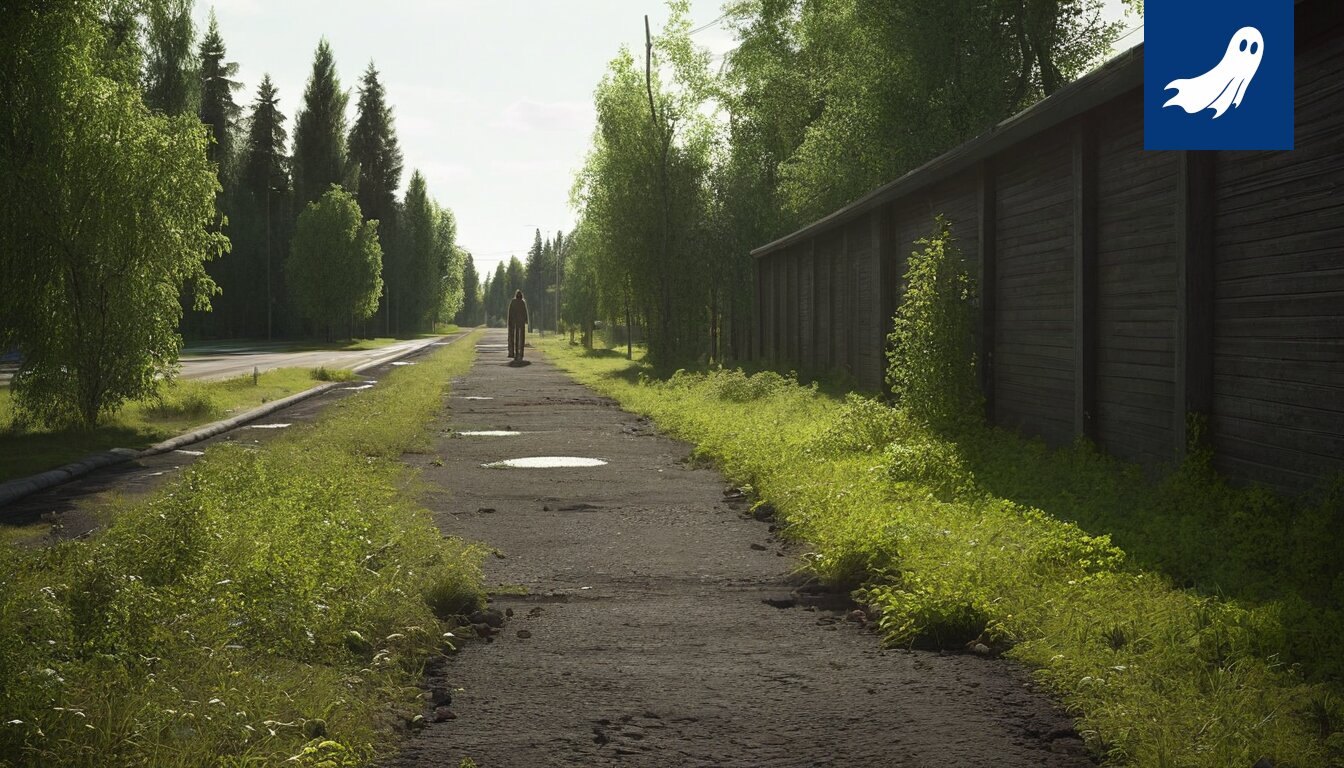 Sarjakuvamainen kuva tamperelaisista kävelemässä synkronoidusti tuulilasinpyyhkijöiden liikkeen kanssa.