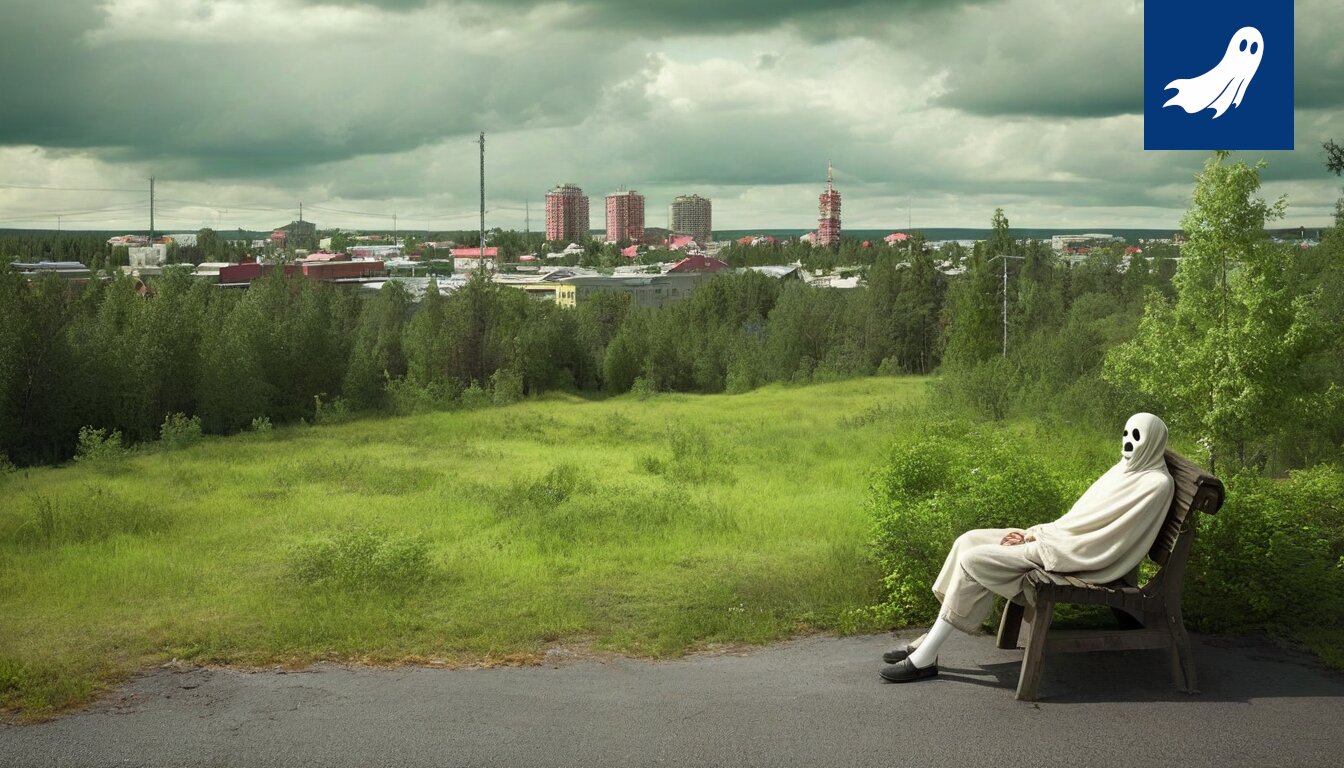 Satiirinen kuva mustikoita ja kalliokieloja sekoittavasta lapsesta, korostaen uutisen humoristista ja vakavaa teemaa.
