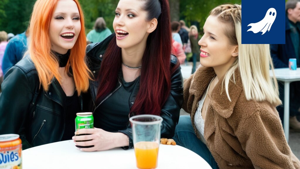 Sarjakuvamainen kuva Kärkkäisen pääjohtajasta hymyilemässä valtavan 'Tunnelmatehtaan' edessä, jossa tunteita pullotetaan.
