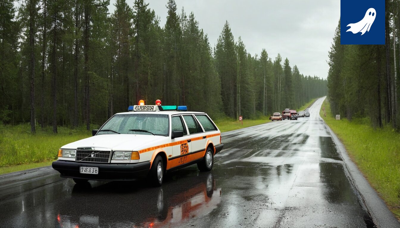 Kaoottinen liikenne Pälkäneellä, liikennevalot vilkkuvat epäilyttävästi, vihjaten salaperäiseen tapahtumasarjaan.