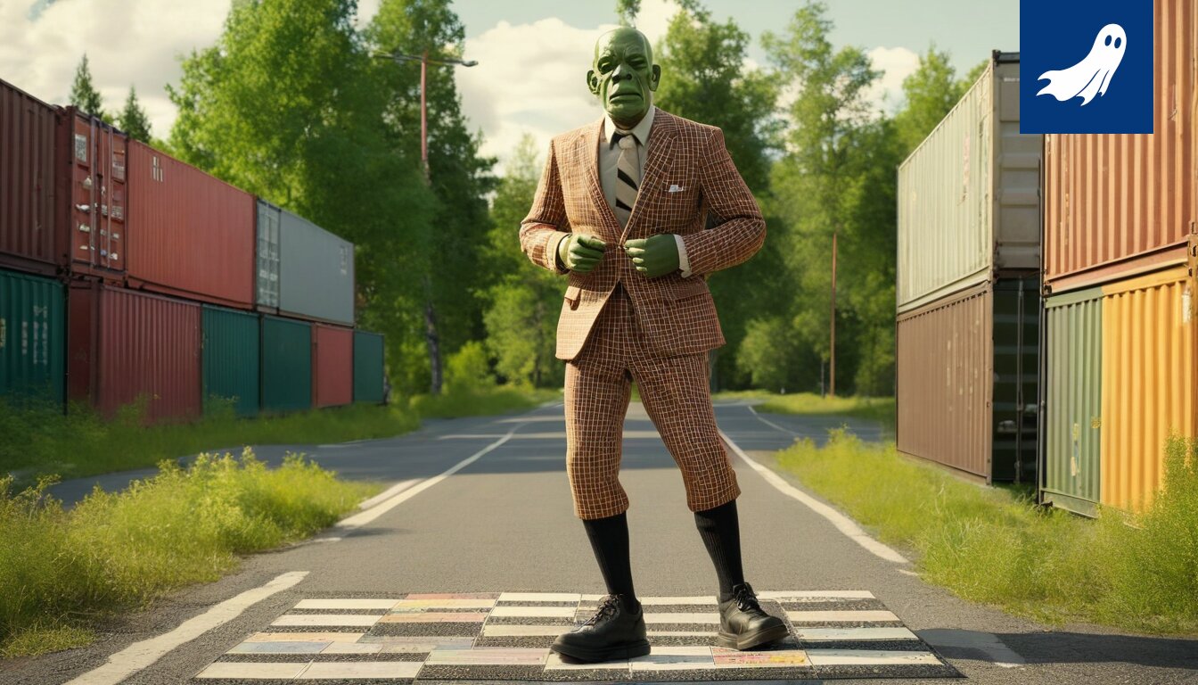Polkujuoksija metsässä, symboloiden mielikuvituksen ja luovuuden heräämistä lapsen mielessä.