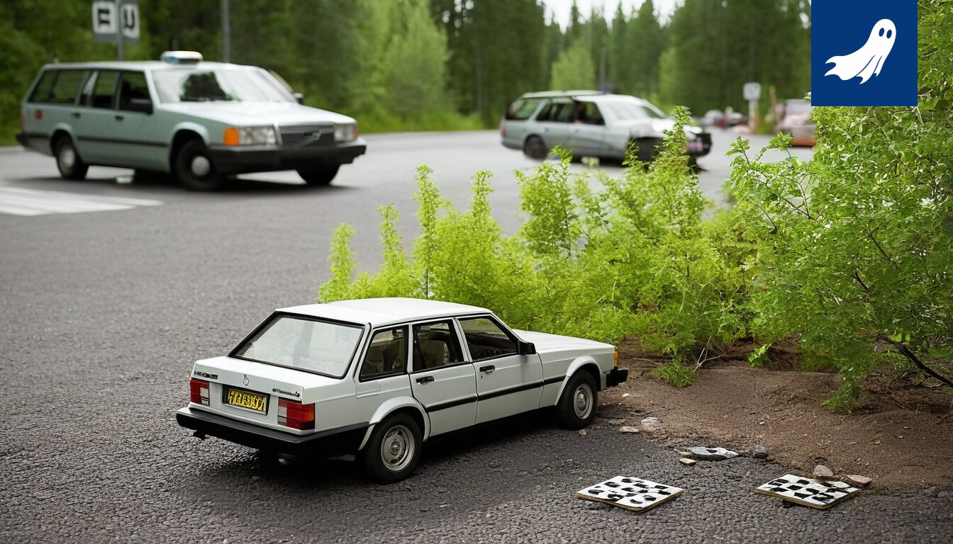 Kuva Näsijärvestä, jossa betonia pumpataan järven jäähän robottien toimesta.