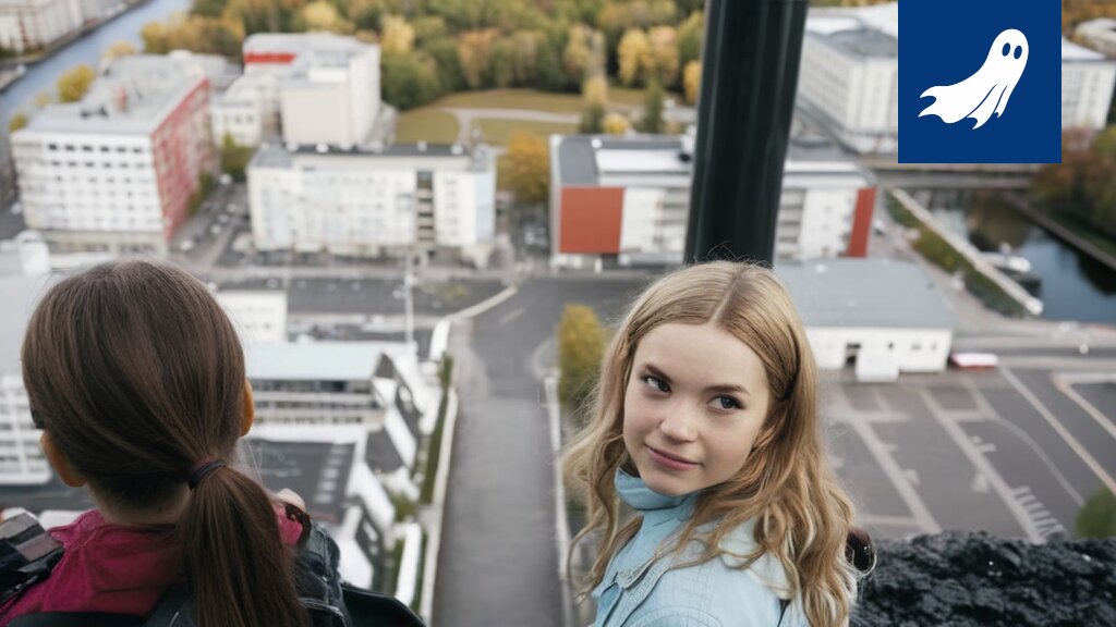 Kaksi lasta, Tiuhti ja Viuhti, nauttivat syyslomasta hotelli Tornissa, samalla kun heidän toimintaansa analysoidaan salaisessa testausohjelmassa.