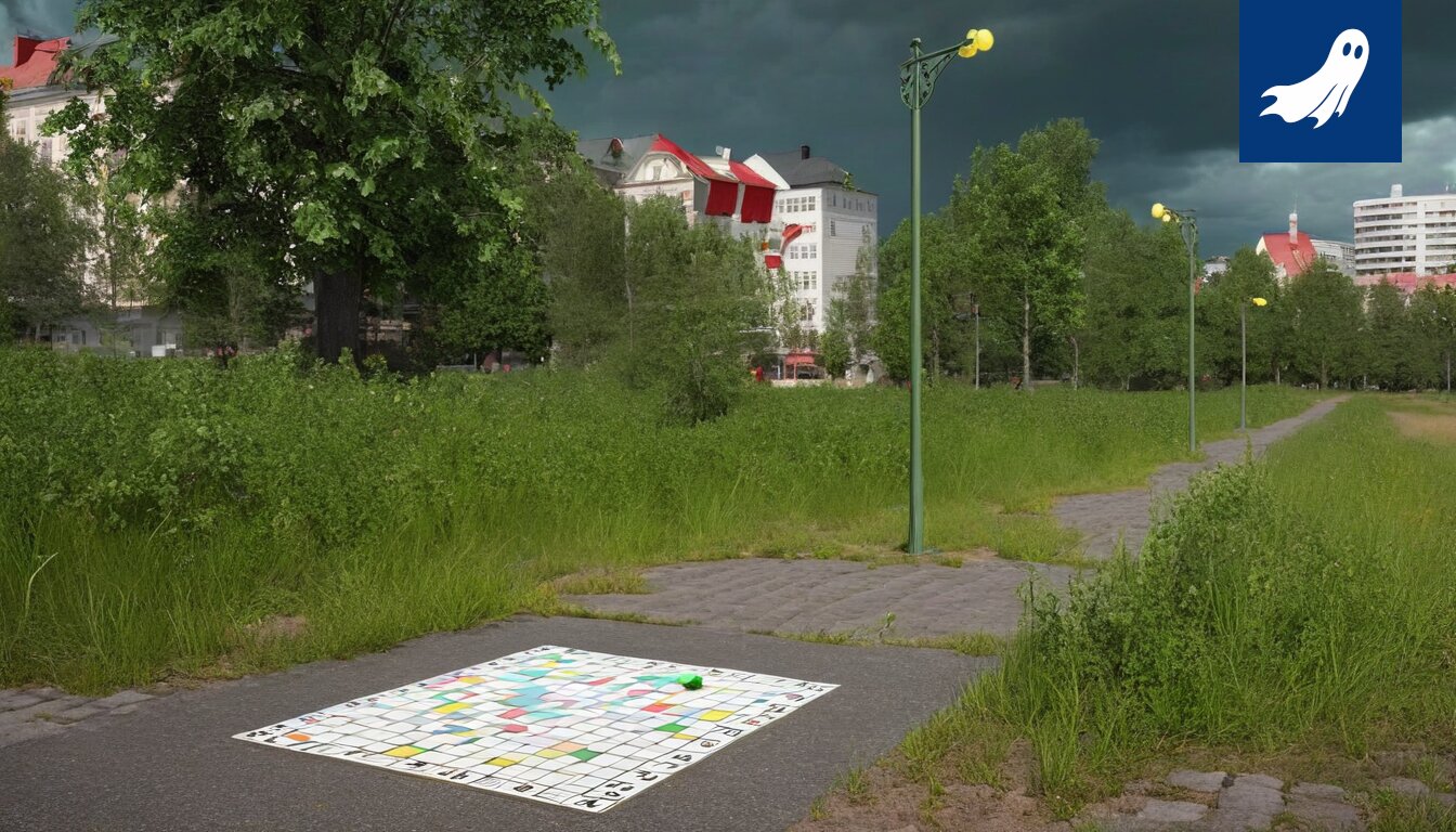 Sarjakuvamainen kuva design-esineistä, joista lähtee aaltoja kohti ihmisten päitä, vihjaten alitajuntaiseen vaikutukseen.