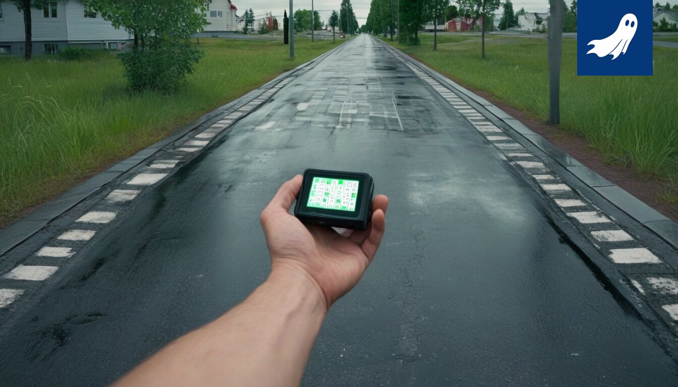 Sarjakuvamainen kuva juoksijasta, jonka päästä nousee dataa ja kaavioita, symboloiden mielialan ja suorituskyvyn optimointia algoritmilla.