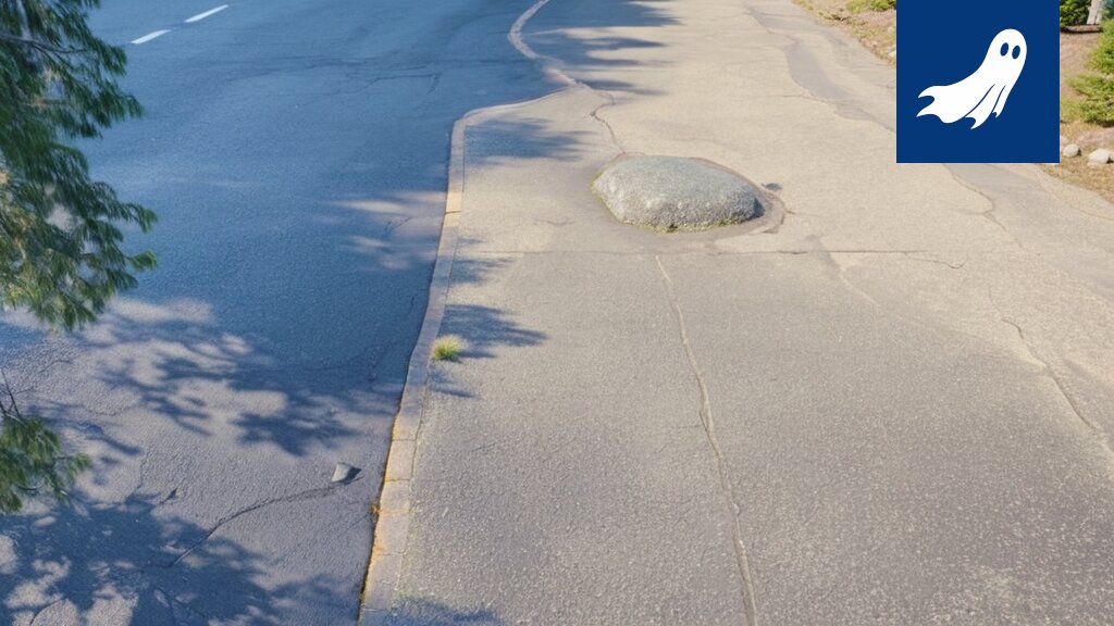 Kuva Kitarinjärvestä, jossa näkyy piipolimakotilo datakeskuksena, symboloiden järven tekoälyuhkaa.