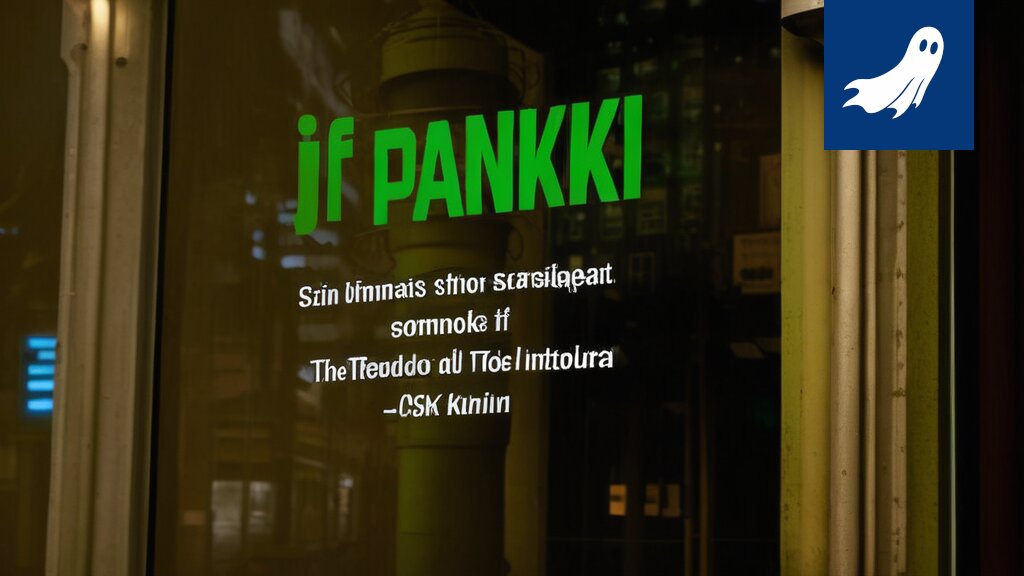 S-Pankin logo ja futuristinen kuva, joka viittaa asiakkaiden muuttumiseen osakeyhtiöiksi.