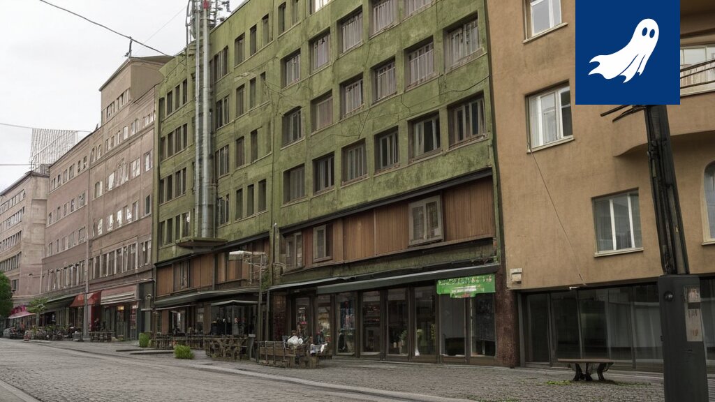 Kuva Saskyn uudesta oppimisympäristöstä, entisestä pankkitalosta, jossa opiskelijat työskentelevät tietokoneilla.