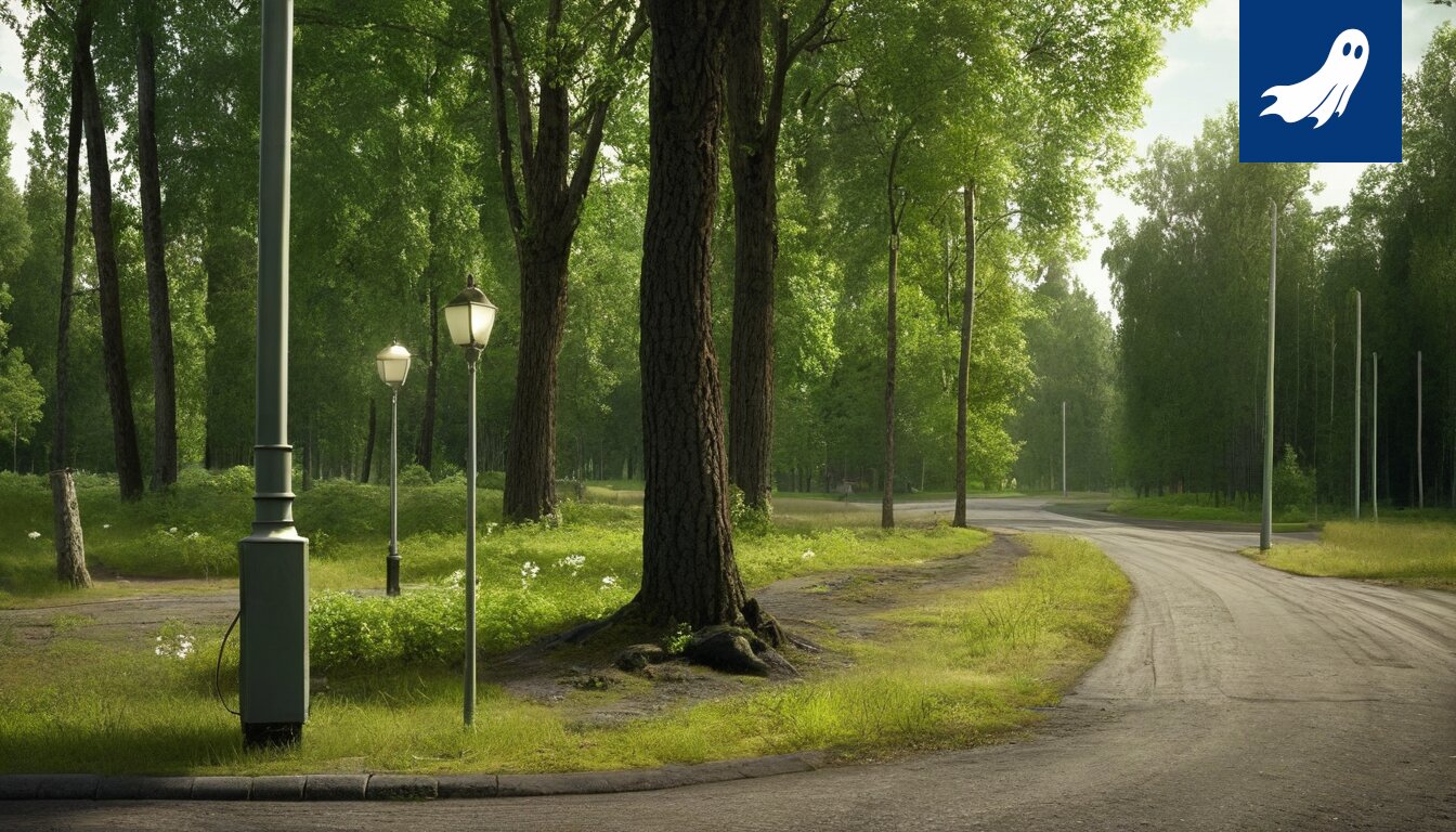 Tullikamarin rakennus yöllä, valot korostavat futuristista ja hieman uhkaavaa tunnelmaa.