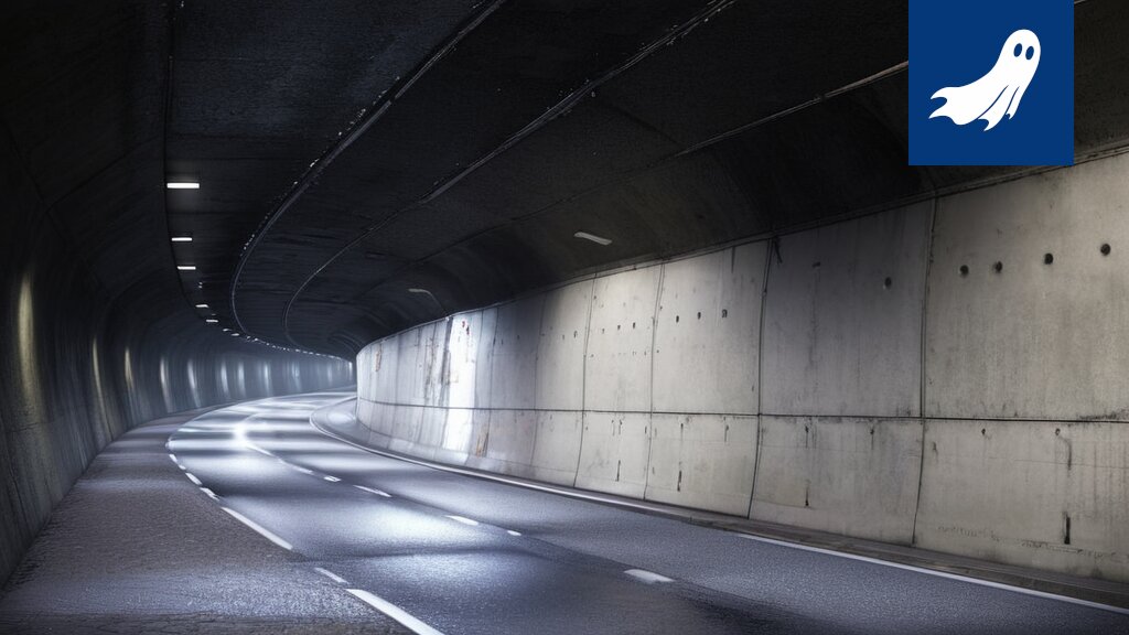 Kuva Rantatunnelista, jossa näkyy vihaisia autoilijoita yrittämässä kiertää jonkinlaista järjestelmää.