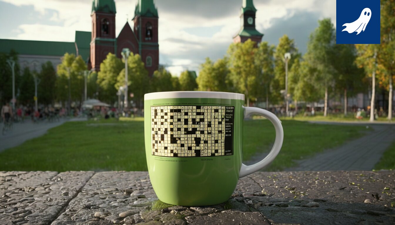 Kuva muumimukista, jonka sisällä on piilotettu mikrosiru, viitaten satiiriseen uutiseen kuluttajavalvonnasta.