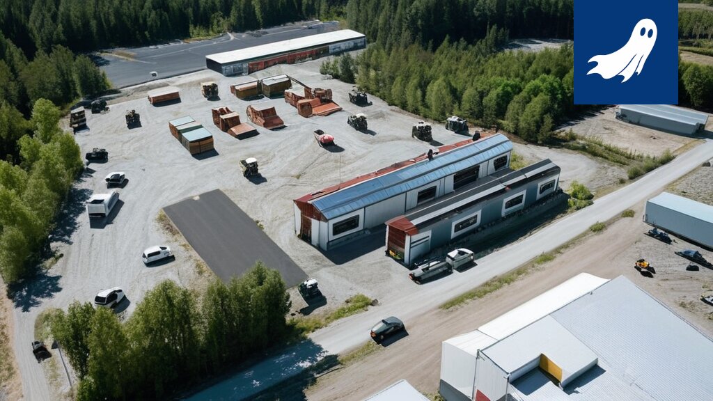 Teräksisiä laatikoita rivissä, symboloiden datan fyysistä säilytystä ja uutta teollisuuden aikakautta.