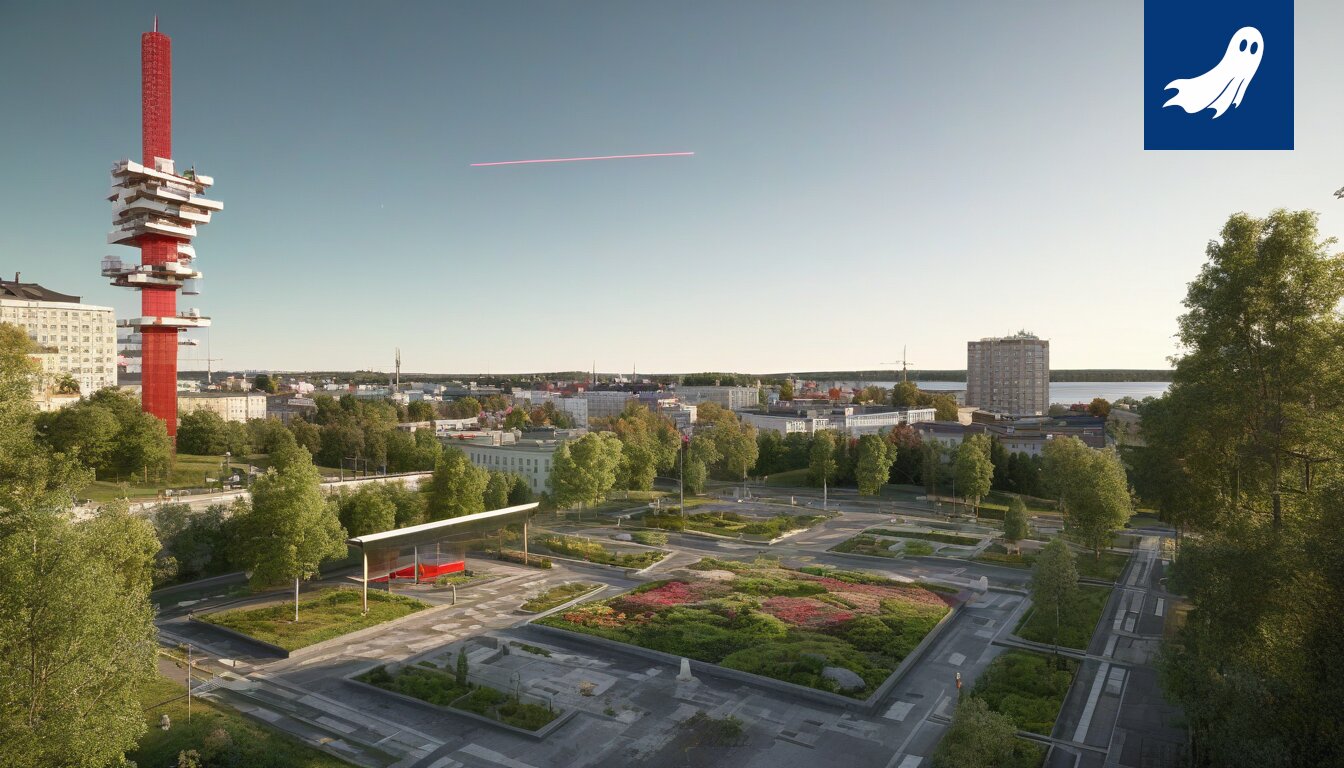 Sarjakuvamainen kuva toimistosta, jossa työntekijät ovat kuin muurahaisia pesässä, korostaen tehokkuuden ja yksilöllisyyden puutteen teemaa.