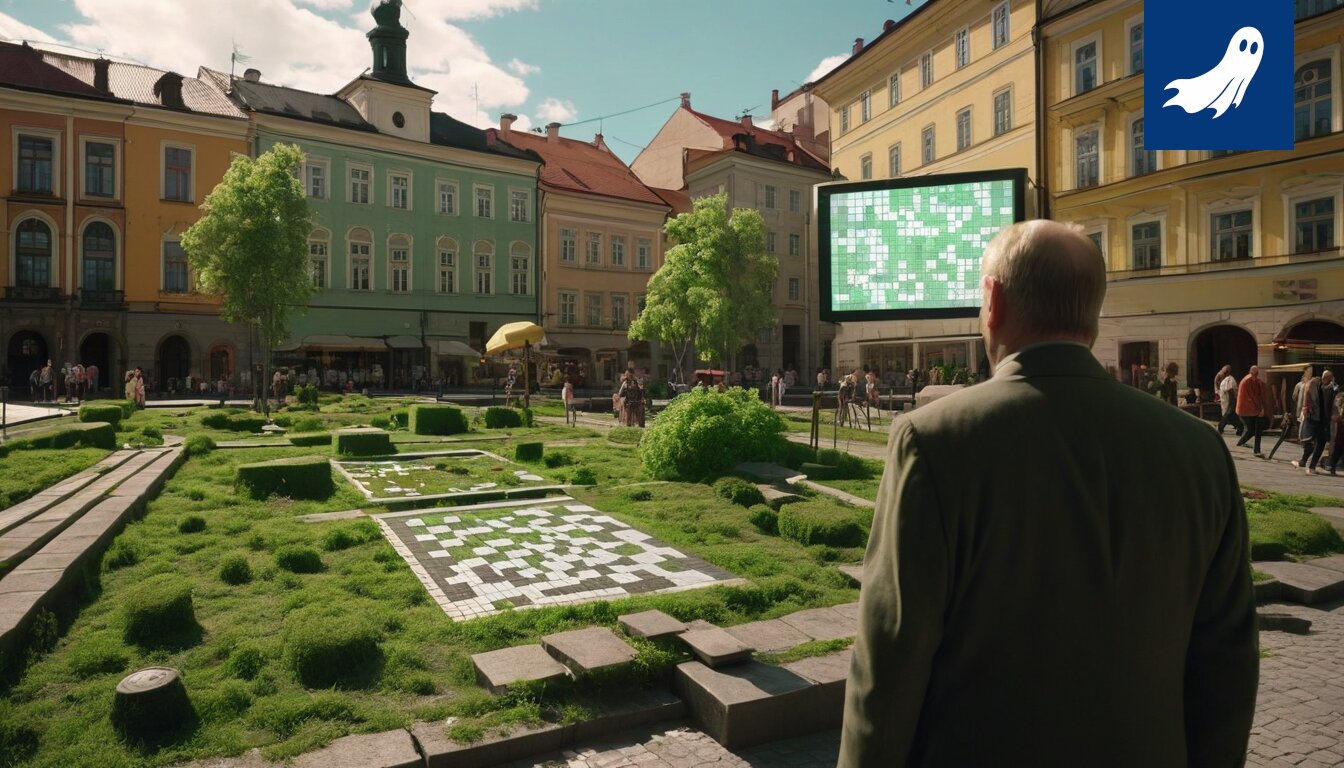 Krakovan Löylyjen MetaSauna, jossa on futuristinen muotoilu ja digitaalinen näyttö, joka analysoi saunojan stressitasoa.