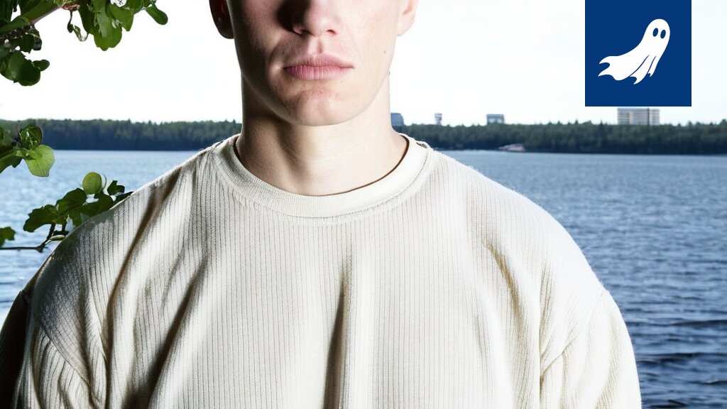 Matias Koistinen, Fitfarmin päävihavastaava, seisoo pörssikurssien graafien edessä synkällä ilmeellä.
