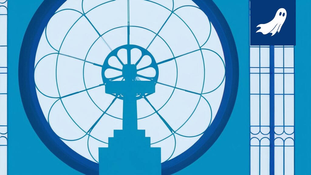 Särkänniemen vuoristorata, jonka vieressä näkyy hautajaiskuljetus, kuvaa satiirisen artikkelin teemaa.